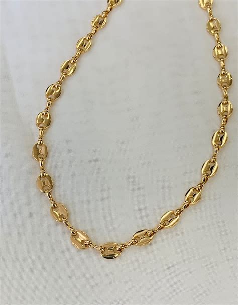 gucci link to love necklace|14k gucci link necklace.